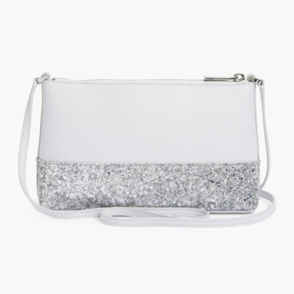 NEW Kate Spade New York Flash Crossbody Bag in Grey (Silver)​ - Picture 2 of 6